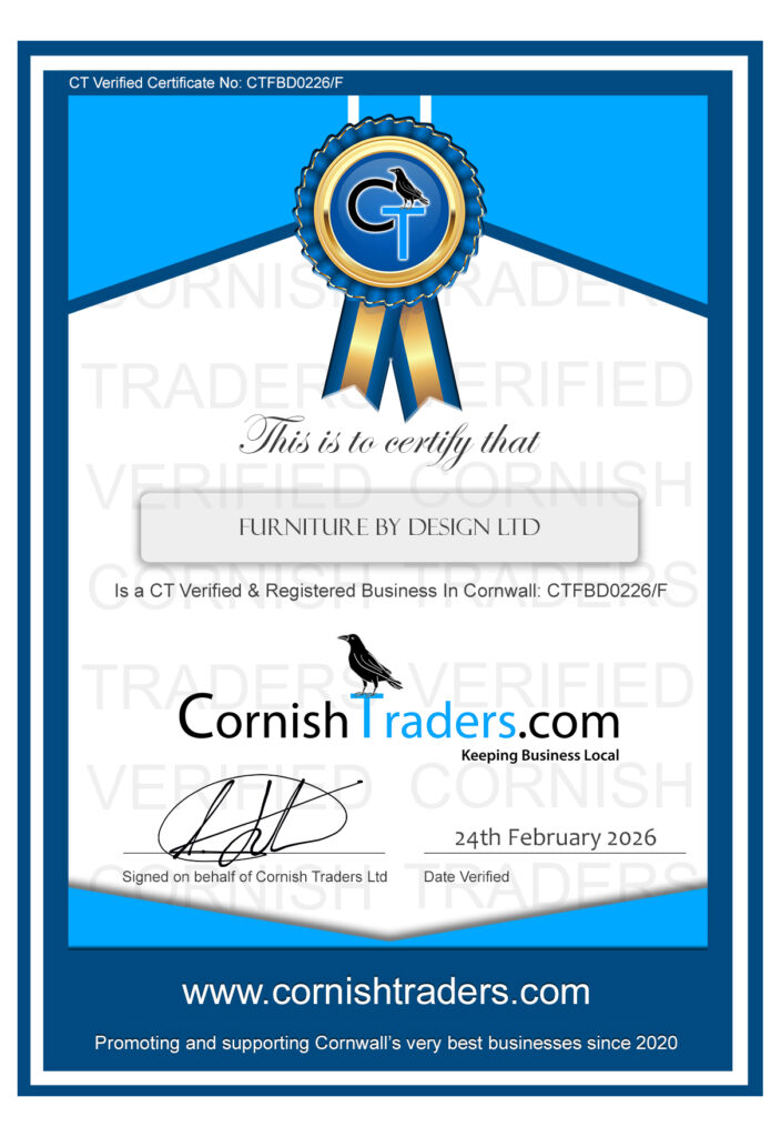 cornish traders, cornwall's trade directory, furniture by design
